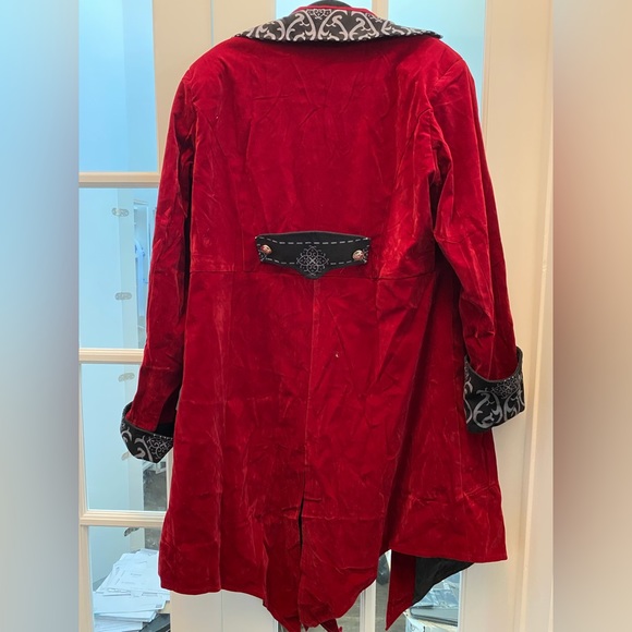 Men's Steampunk Vintage Tailcoat Jacket Gothic Victorian Coat Uniform Costume - Picture 4 of 12